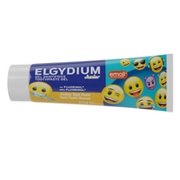 Pasta de dinti pentru copii 7-12 ani cu aroma tutti frutti Emoji, 50 ml, Elgydium