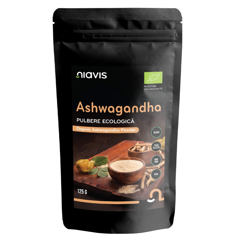 Pulbere Ecologica Ashwagandha, 125g, Niavis