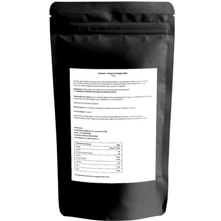 Baobab pulbere ecologica, 125 g, Niavis 601435