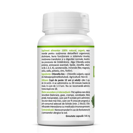 Bio Chlorella, 60 capsule, Zenyth 619546