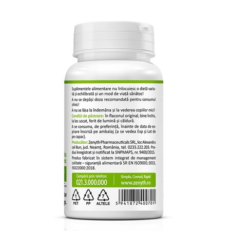 Bio Maca, 60 capsule, Zenyth 619542