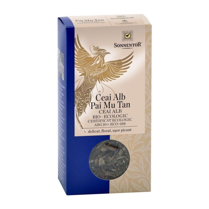 Ceai alb bio Pai Mu Tan, 40 g, Sonnentor