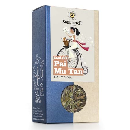 Ceai alb bio Pai Mu Tan, 40 g, Sonnentor