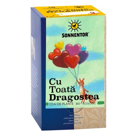 Ceai Bio Cu Toata Dragostea, 18 plicuri, Sonnentor 668264