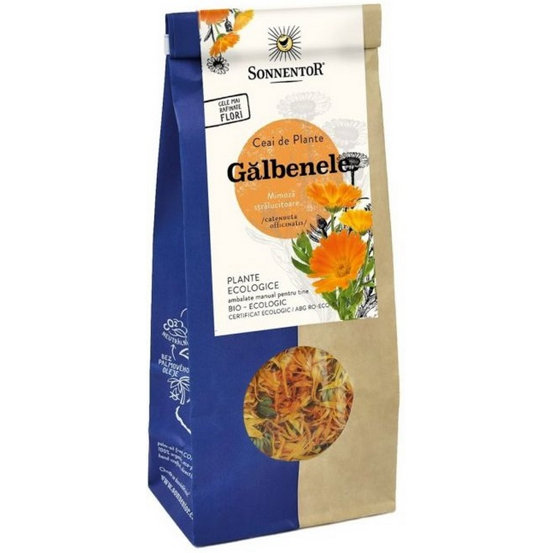 Ceai bio de galbenele, 50 g, Sonnentor