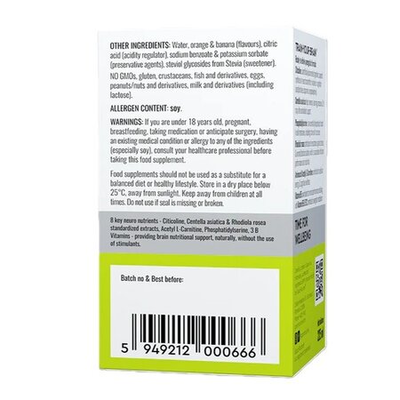 Train your brain Good Routine, 9 x 25 ml 711712