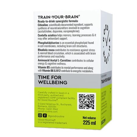 Train your brain Good Routine, 9 x 25 ml 711710