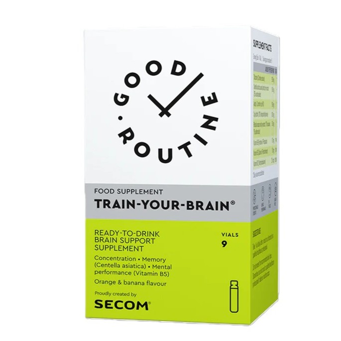 Train your brain Good Routine, 9 x 25 ml