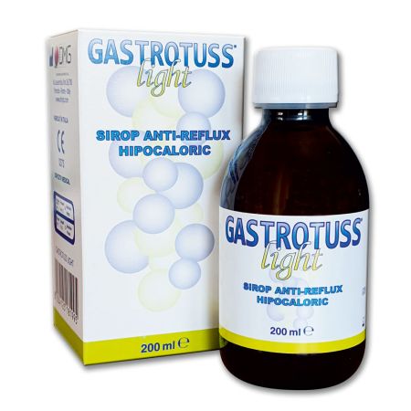 Sirop anti-reflux hipocaloric Gastrotuss Light, 200 ml, Gastrotuss