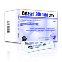 Cefasel 200 nutri Stix, 42 plicuri, Cefak KG