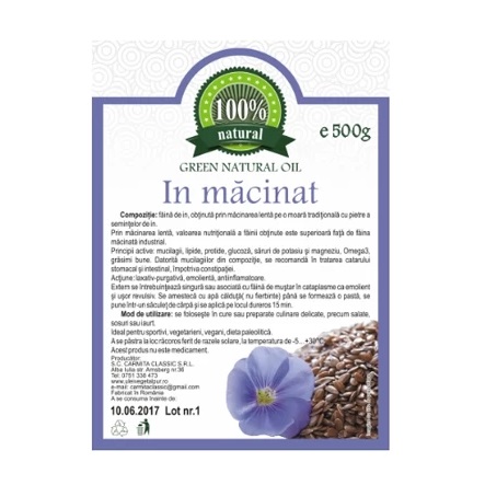 In macinat, 500 g, Carmita Classic