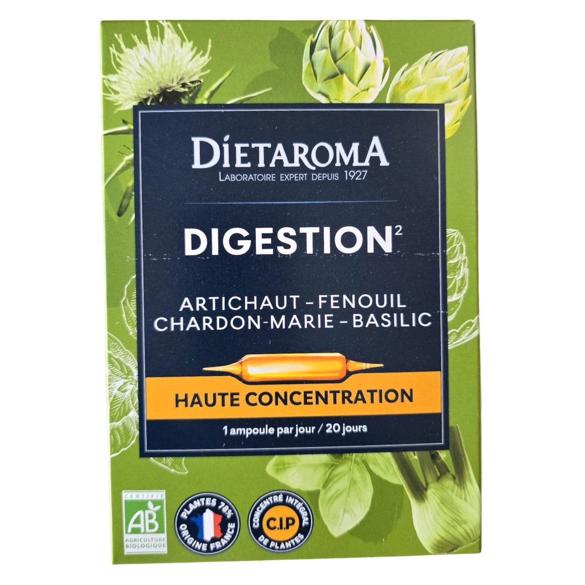 Digestion Bio, 20 fiole, Laboratoires Dietaroma
