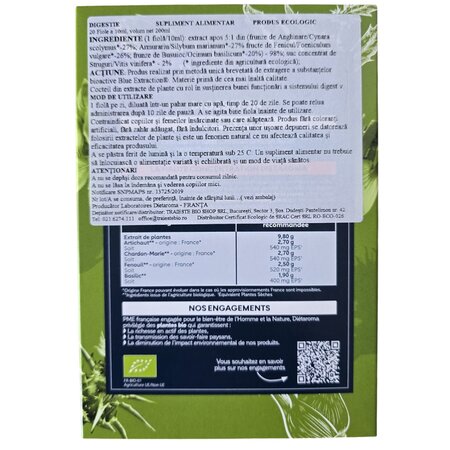 Digestion Bio, 20 fiole, Laboratoires Dietaroma 702859