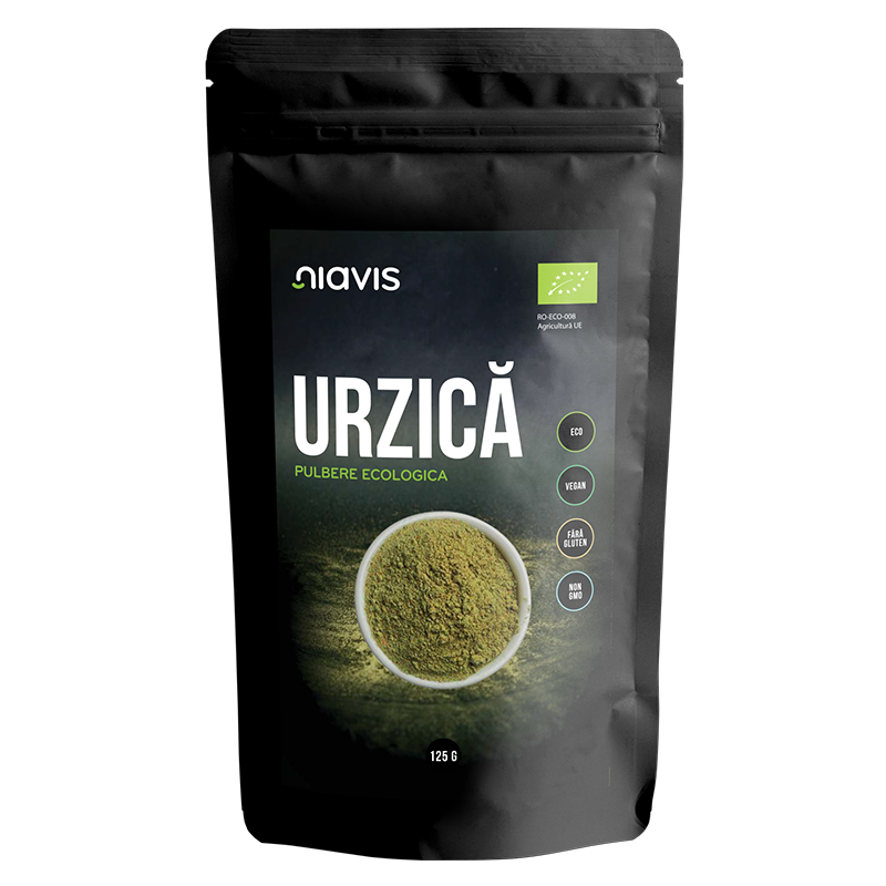 Urzica bio pulbere, 125 g, Niavis