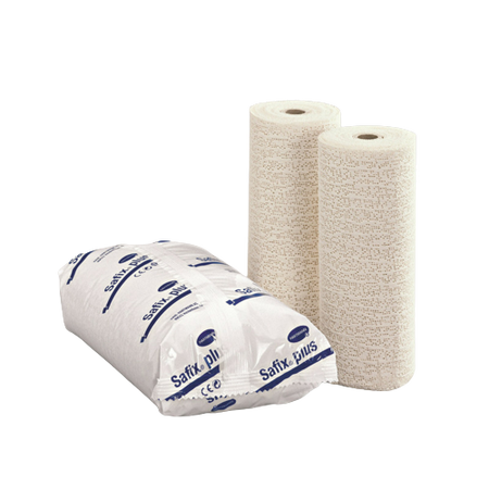 Fasa gipsata din tesatura de tifon Safix Plus, 12 cm x 2.7 m, 2 bucati, Hartmann