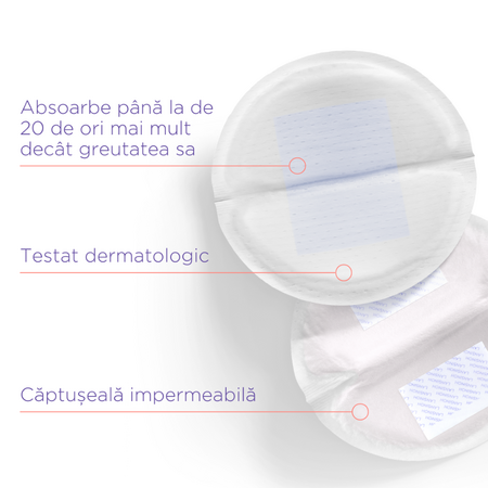 Tampoane pentru san, 100 bucati, Lansinoh 604908
