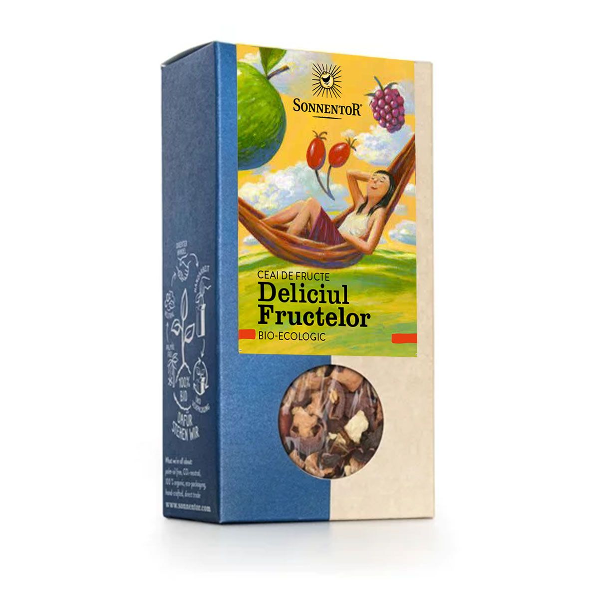 Ceai de fructe Deliciul Fructelor, 100 g, Sonnentor