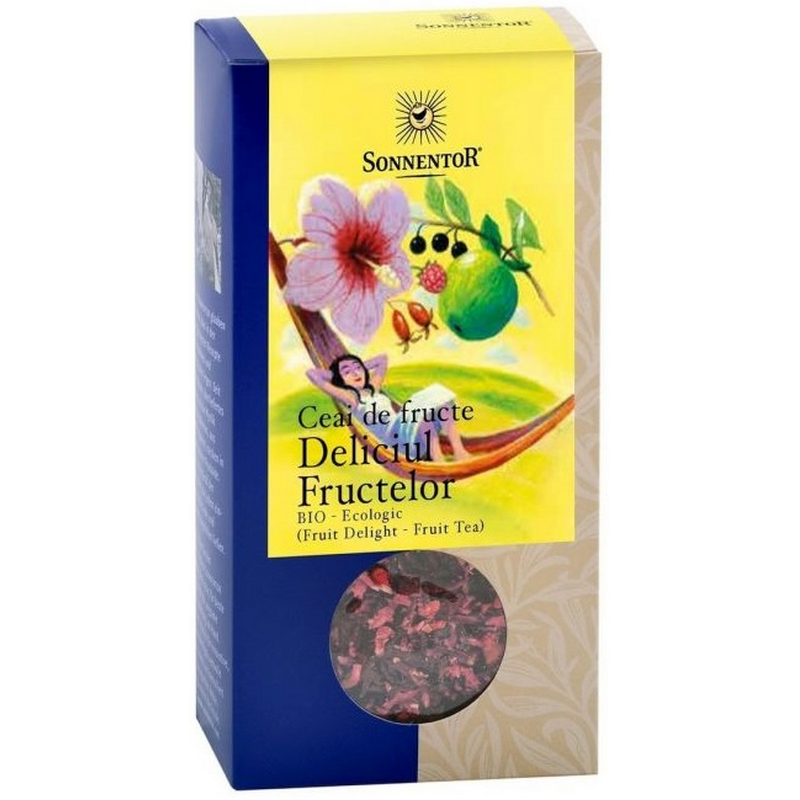 Ceai Bio de fructe Deliciul Fructelor, 100 g, Sonnentor