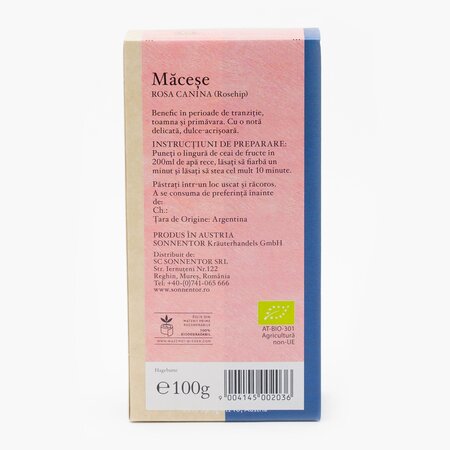 Ceai Bio Macese, 100 g, Sonnentor 668128