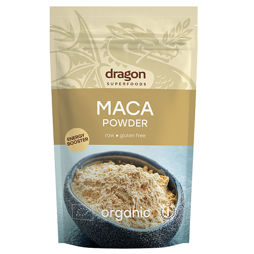 Maca pulbere organica Eco, 200 g, Dragon Superfoods