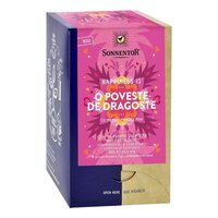 Ceai Bio O Poveste de Dragoste, 18 plicuri, Sonnentor