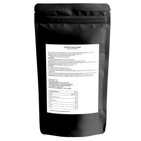 Orz verde pulbere ecologica, 125 g, Niavis 601614