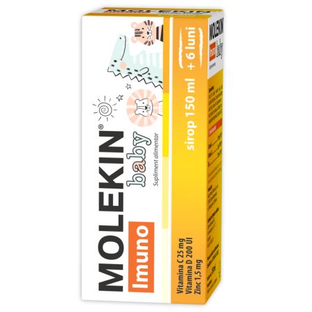 Molekin Imuno Baby sirop 1-3 ani, 150 ml, Zdrovit