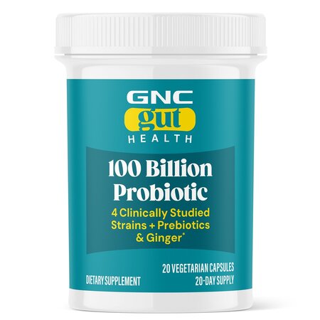 Probiotic Complex Extra Strength 100 Miliarde Culturi Vii (424632), 20 capsule, GNC 749910