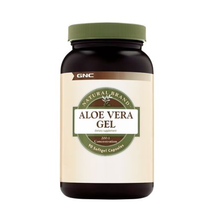Aloe Vera Gel Natural Brand (579166), 90 capsule, GNC