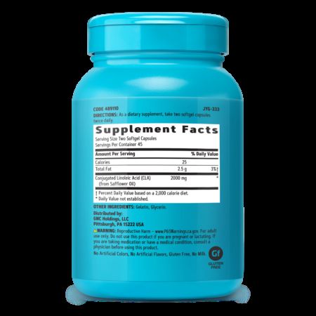 Total Lean CLA, Acid Linoleic Conjugat (489110), 90 capsule, GNC 647895