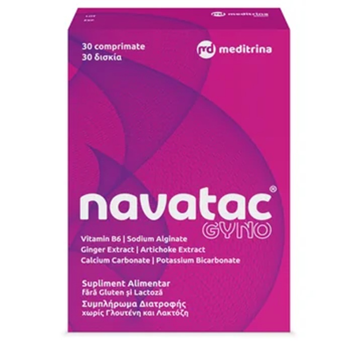 Navatac gyno, 30 comprimate, Meditrina Pharmaceuticals