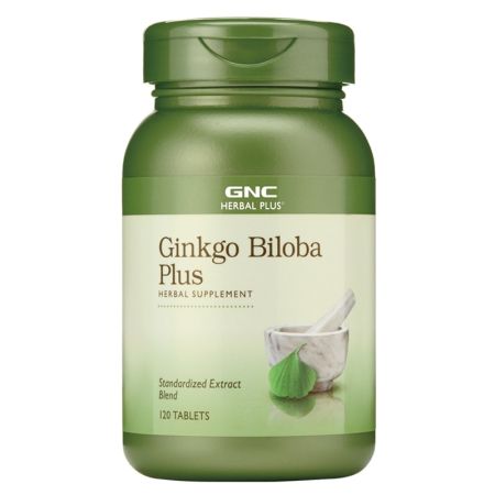 Ginkgo Biloba Plus (421567), 120 tablete, GNC