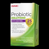 Probiotic Solutions cu enzime (424630), 30 capsule, GNC