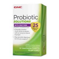 Probiotic Solutions cu enzime (424630), 30 capsule, GNC