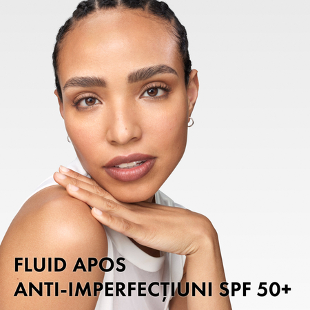 Fluid cu textura apoasa anti-imperfectiuni cu protectie solara SPF 50+ Capital Soleil UV Clear, 40 ml, Vichy 739746