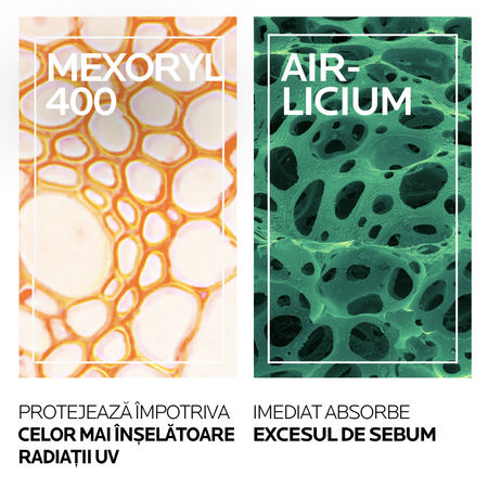 Fluid pentru fata cu protectie solara SPF 50+ Anthelios UVmune 400 Oil Control, 50 ml, La Roche-Posay 549889