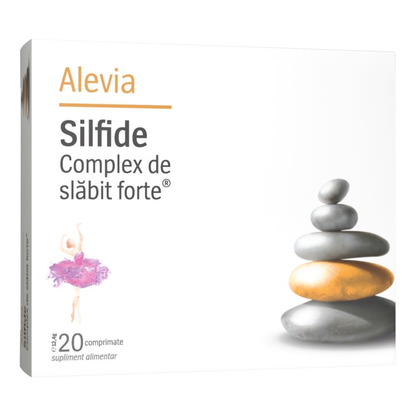 Silfide complex de slabit forte, 20 comprimate, Alevia