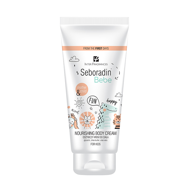 Crema de corp nutritiva Bebe, 200 ml, Seboradin