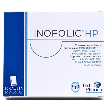 Inofolic HP, 30 plicuri, Loli Pharma