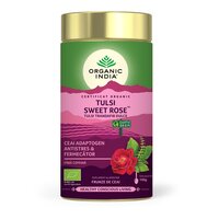 Ceai Bio Tulsi Trandafir Dulce, 100 g, Organic India