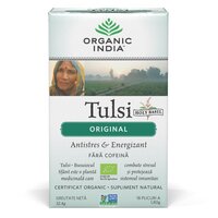 Ceai Bio Tulsi Original Antistres si Energizant, 18 plicuri, Organic India