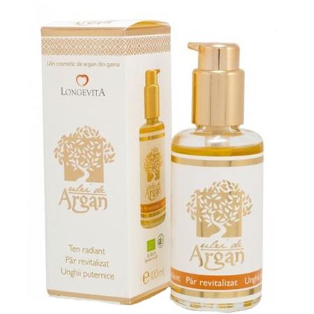 Ulei de Argan Bio Longevita, 100 ml, Solaris