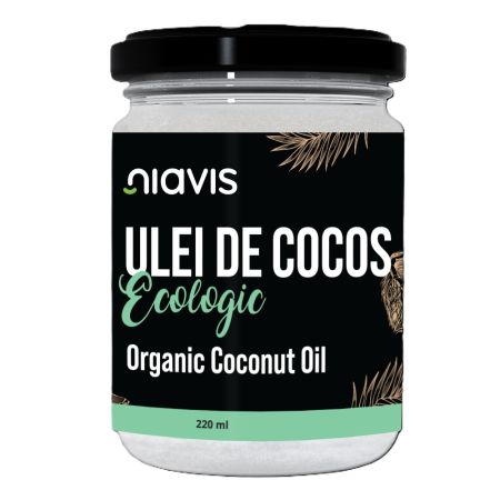 Ulei de cocos Bio extra virgin, 200 g, Niavis