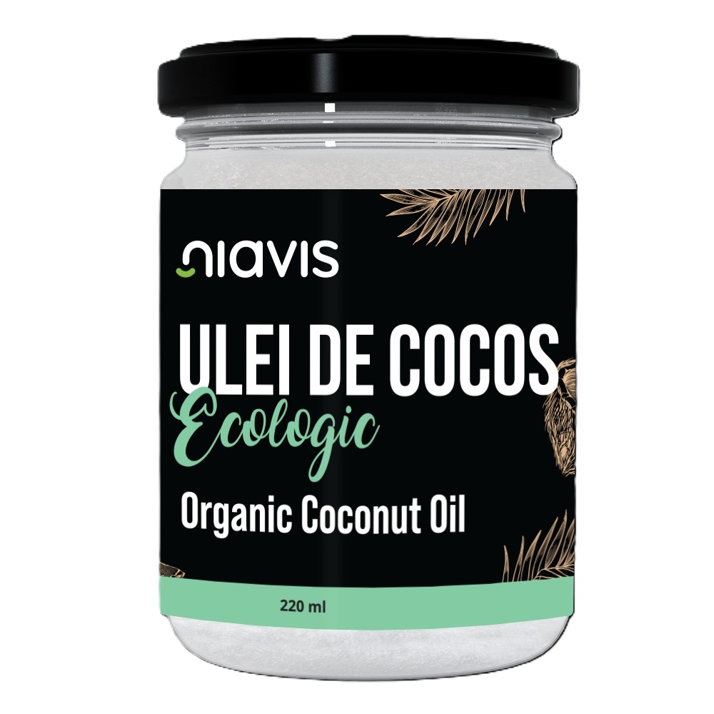 Ulei de cocos Bio extra virgin, 200 g, Niavis