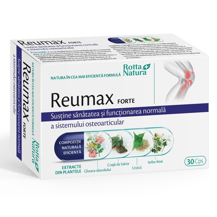 Reumax Forte, 30 capsule, Rotta Natura