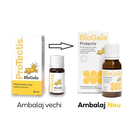 Picaturi probiotice pentru copii Protectis, 10 ml, BioGaia 685241