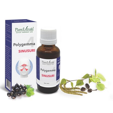 Polygemma 4, Sinusuri, 30 ml, Plant Extrakt 731786
