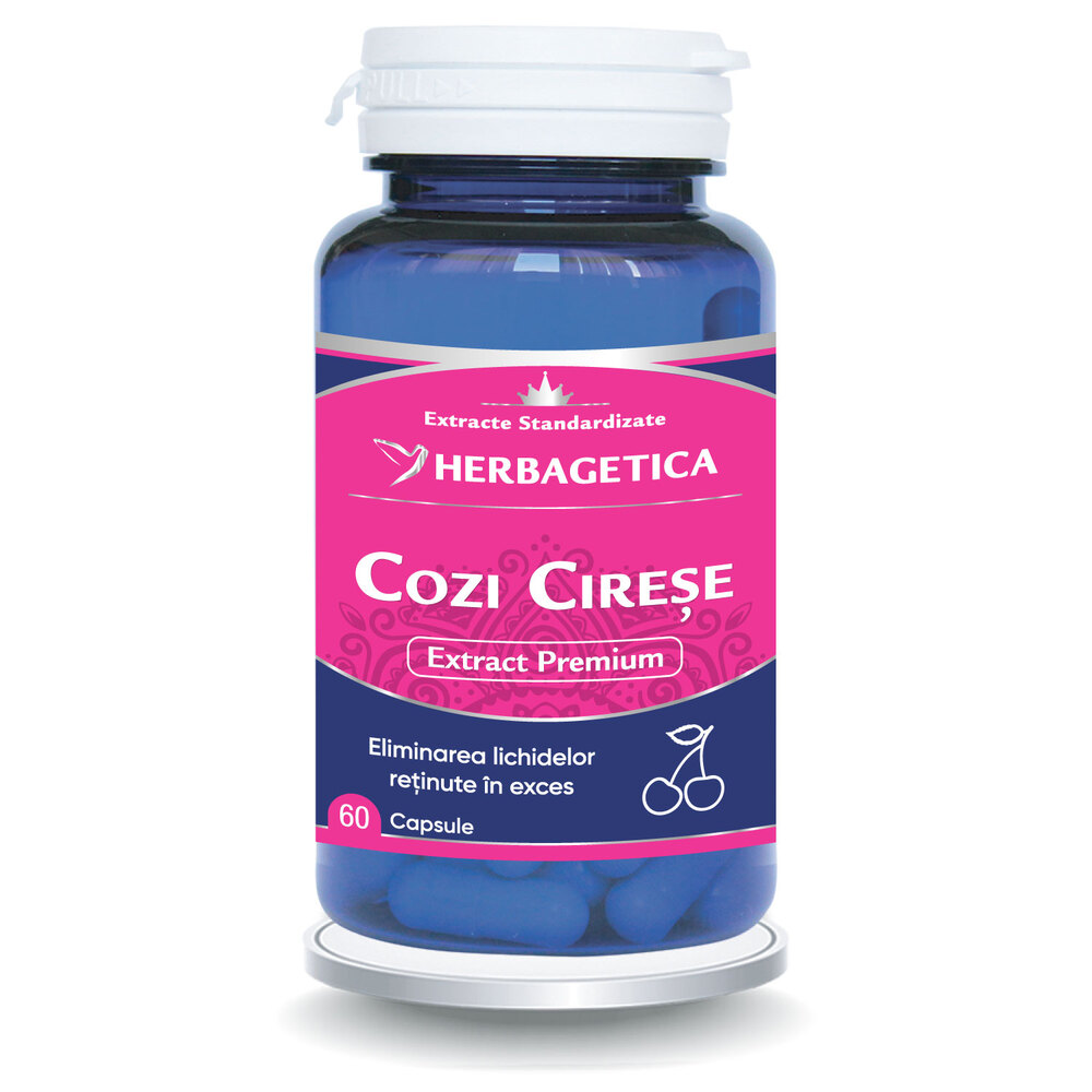 Cozi cirese extract, 60 capsule, Herbagetica
