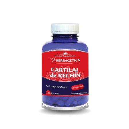 Cartilaj de Rechin, 120 capsule, Herbagetica