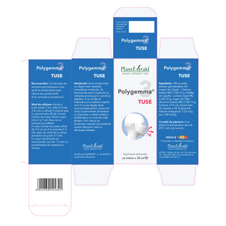 Polygemma 3, Tuse, 50 ml, Plant Extrakt 731273